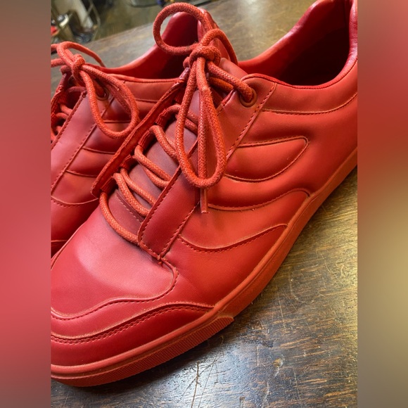 Men’s ZARA red sneakers - Picture 2 of 4